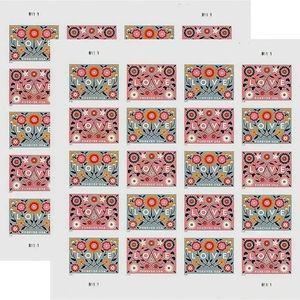 100 Love 2022 Forever‎ Postage Stamps USPS Valentines Wedding Party Invitations